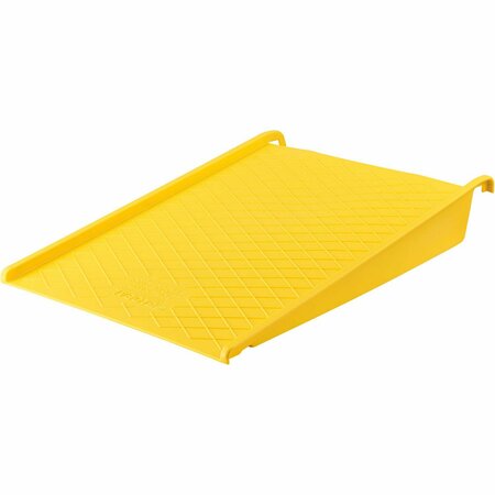 GLOBAL INDUSTRIAL Polyethylene Spill Containment Platform Ramp, 1500 Lb. Capacity 989056